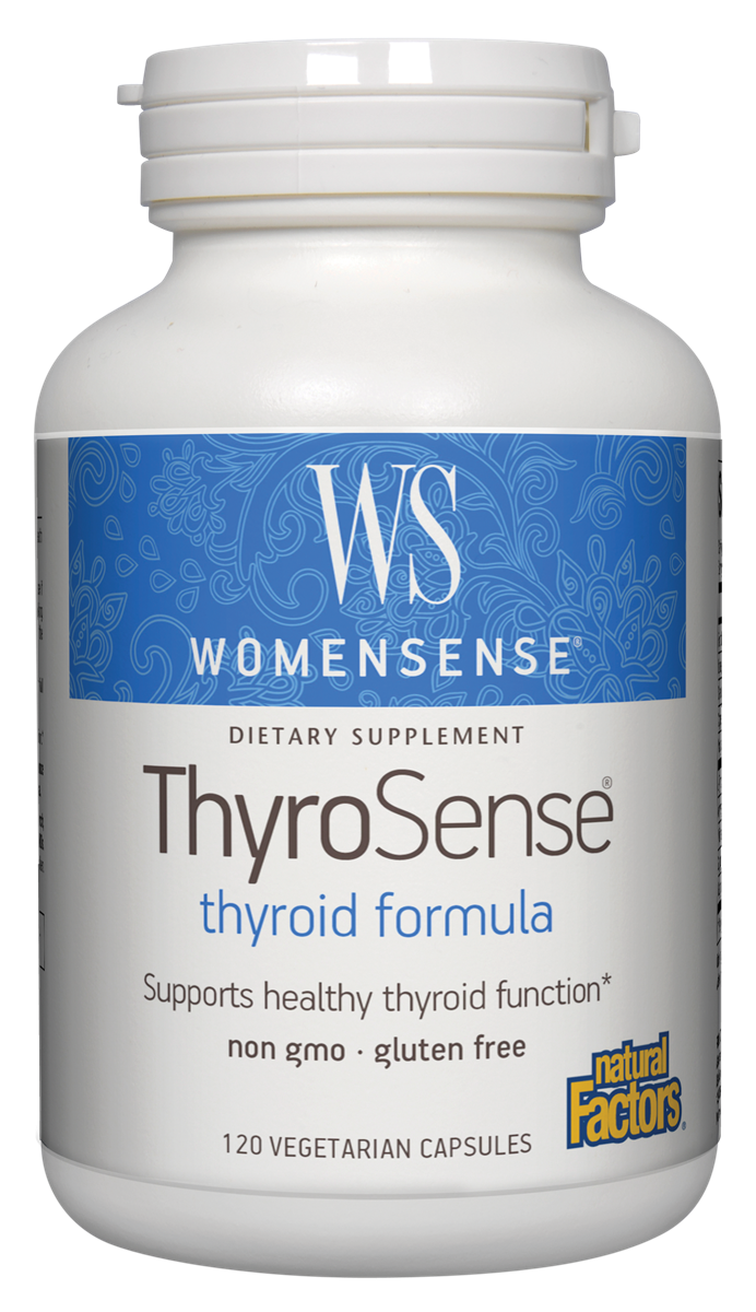 Natural Factors - Thyrosense - 120 Veg Capsules