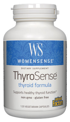 Natural Factors - Thyrosense - 120 Veg Capsules