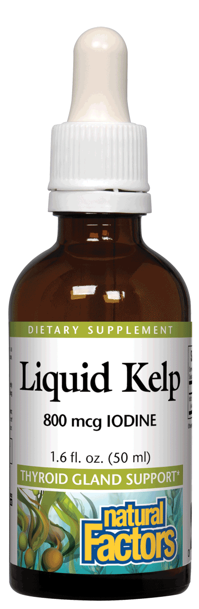 Natural Factors - Liquid Kelp - 1.6 oz
