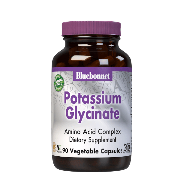Bluebonnet - Potassium Glycinate 99 mg - 90 Veg Capsules