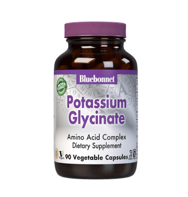 Bluebonnet - Potassium Glycinate 99 mg - 90 Veg Capsules