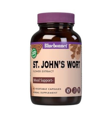 Bluebonnet - St. John's Wort Flower Extract - 60 Veg Capsules