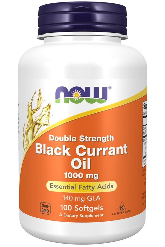 Now - Black Currant Oil 1000mg - 100 Softgels