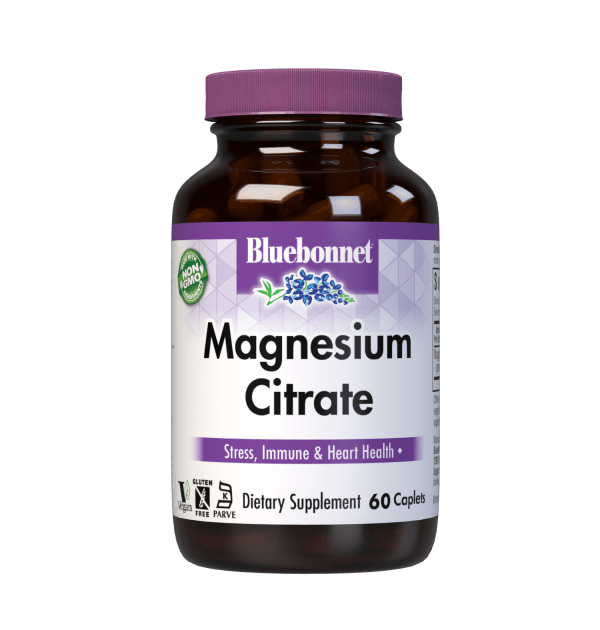 Bluebonnet - Magnesium Citrate Chelated - 60 Capsules