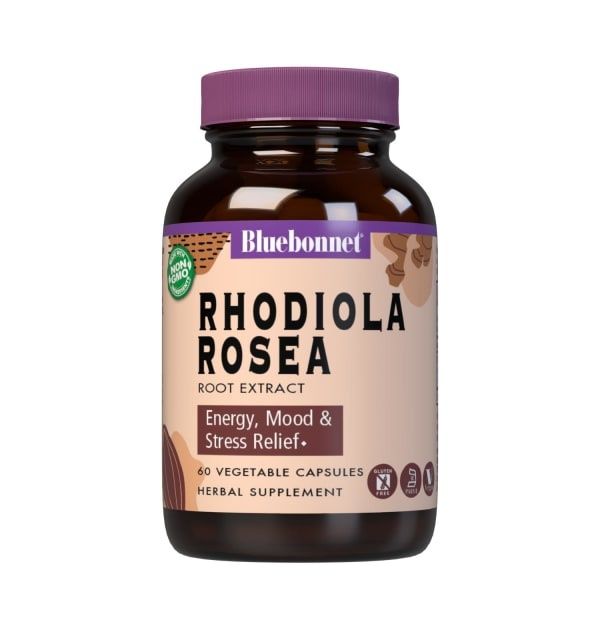 Bluebonnet - Rhodiola Rosea Root Extract - 60 Veg Capsules