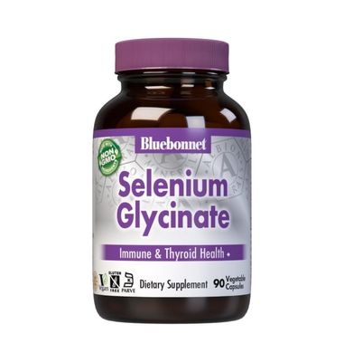 Bluebonnet - Albion Selenium Gly 200 mg - 90 Veg Capsules