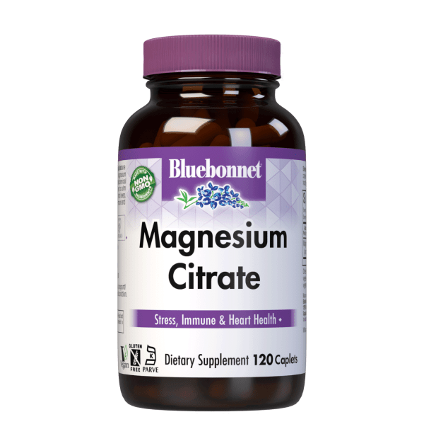 Bluebonnet - Magnesium Citrate - 120 Capsules