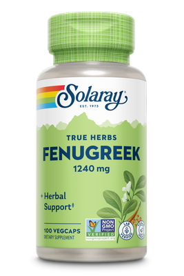 Solaray - Fenugreek Seed - 100 Capsules