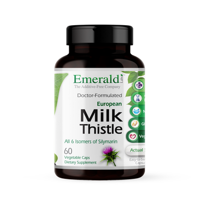 Emerald Labs - Milk Thistle - 60 Veg Capsules