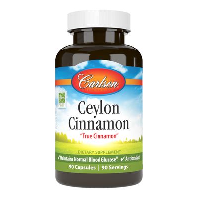 Carlson - Ceylon Cinnamon - 90 Capsules