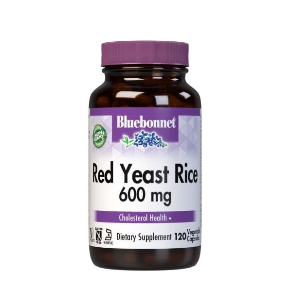 Bluebonnet - Red Yeast Rice 600 mg - 120 Veg Capsules