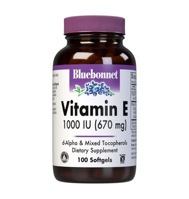 Bluebonnet - Natural Vitamin E - 100 Softgels