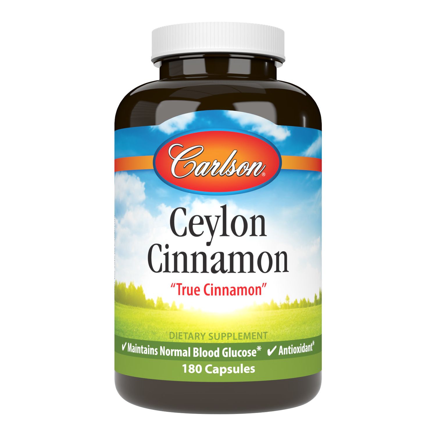 Carlson - Ceylon Cinnamon - 180 Capsules
