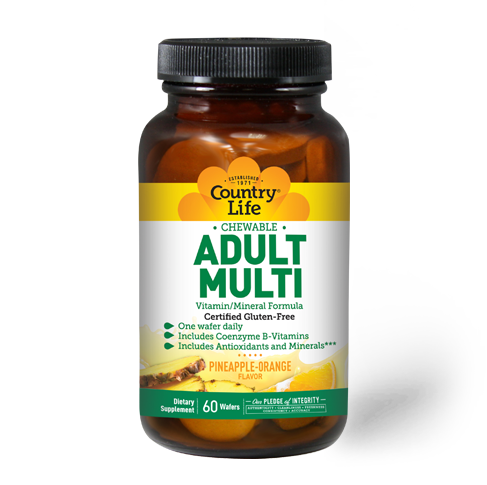 Country Life - Chewable Adult Multi - 60 Tablets