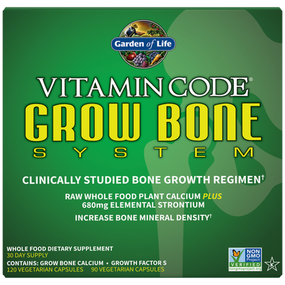 Garden of Life - Vitamin Code Grow Bone System - 1 Kit