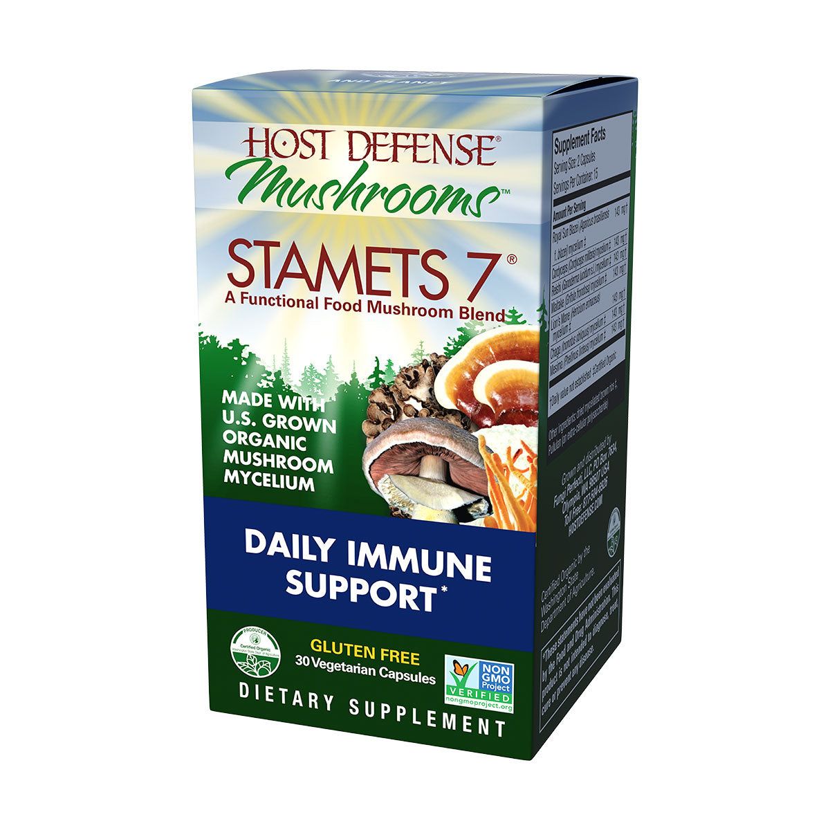 Host Defense - Stamets 7 - 30 Veg Capsules