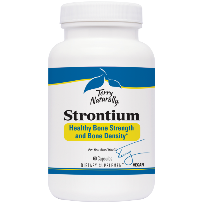 Terry Naturally - Strontium - 60 Capsules
