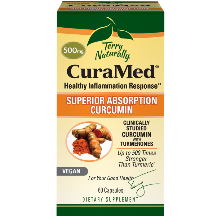 Terry Naturally - Curamed 500 mg - 60 Capsules