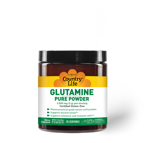 Country Life - Glutamine Powder - 9.7 oz