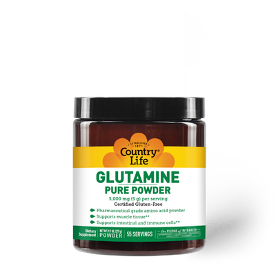 Country Life - Glutamine Powder - 9.7 oz