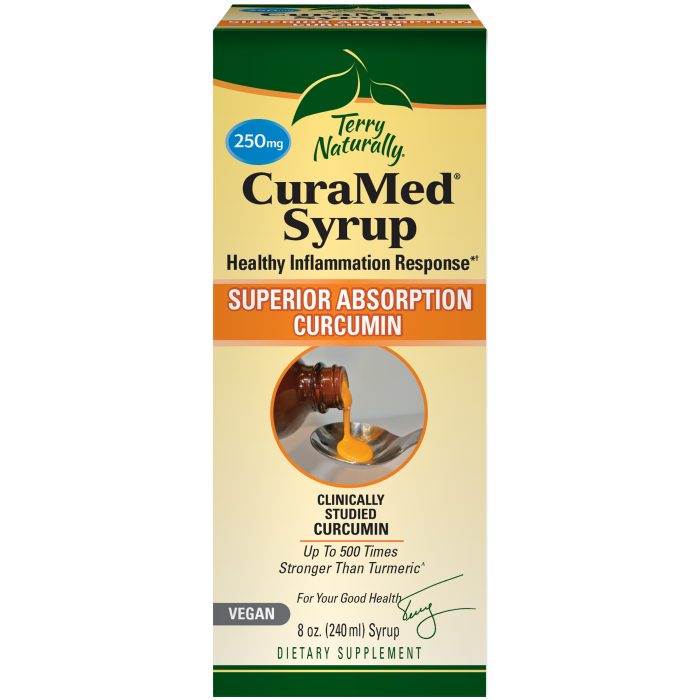 Terry Naturally - Curamed 250 mg Syrup - 8 oz