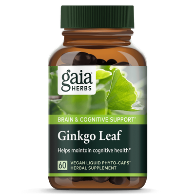 Gaia Herbs - Ginkgo Leaf - 60 Capsules