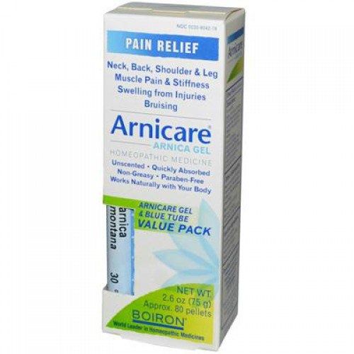 Boiron - Arnica Gel With Bonus Bluetube - 2.5 oz valuepack