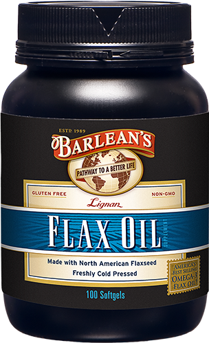Barleans - Lignan Flax Softgels - 100 Softgels