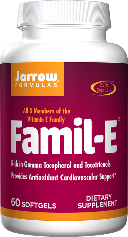 Jarrow - Famil E Softgels - 60 Softgels