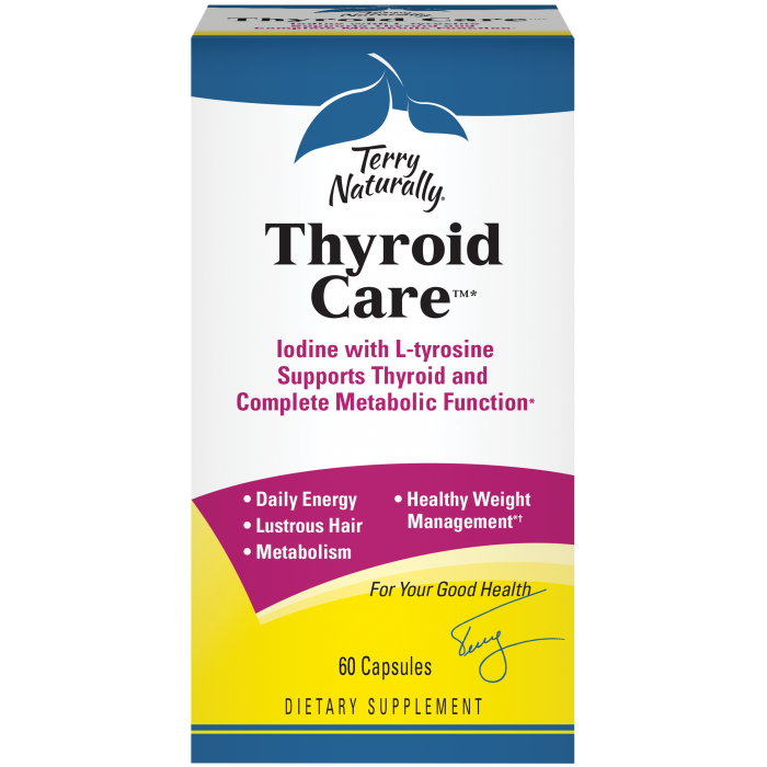 Terry Naturally - Thyroid Care - 60 Capsules