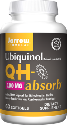 Jarrow - Ubiquinol Qh-Absorb - 60 Softgels