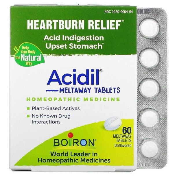 Boiron - Acidil - 60 Tablets