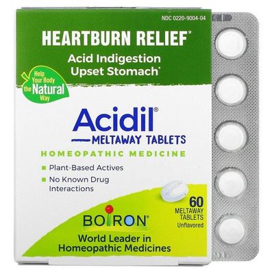 Boiron - Acidil - 60 Tablets