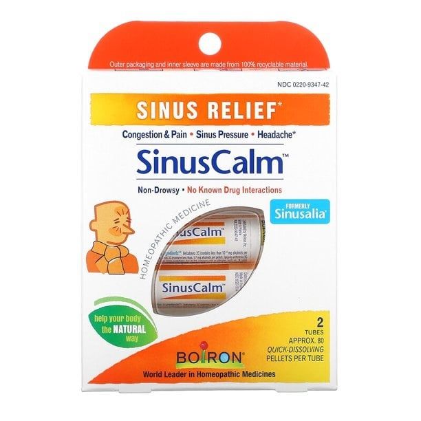 Boiron - Sinus Calm - 2 Tubes