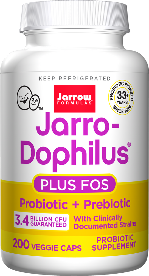 Jarrow - Jarro-Dophilus + Fos 3.4B - 200 Capsules