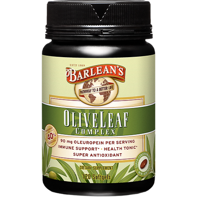 Barleans - Olive Leaf Complex Softgels - 120 Softgels