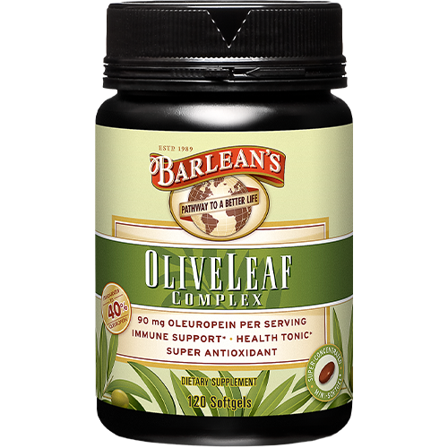 Barleans - Olive Leaf Complex Softgels - 120 Softgels