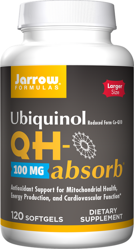 Jarrow - Ubiquinol Qh-Absorb - 120 Softgels
