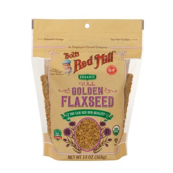 Bobs Red Mill - Organic Whole Ground Flax Meal - 16 oz
