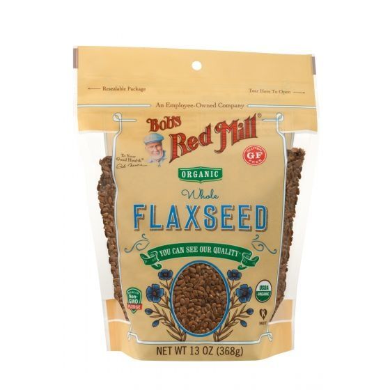 Bobs Red Mill - Organic Brown Flax Seeds - 13 oz