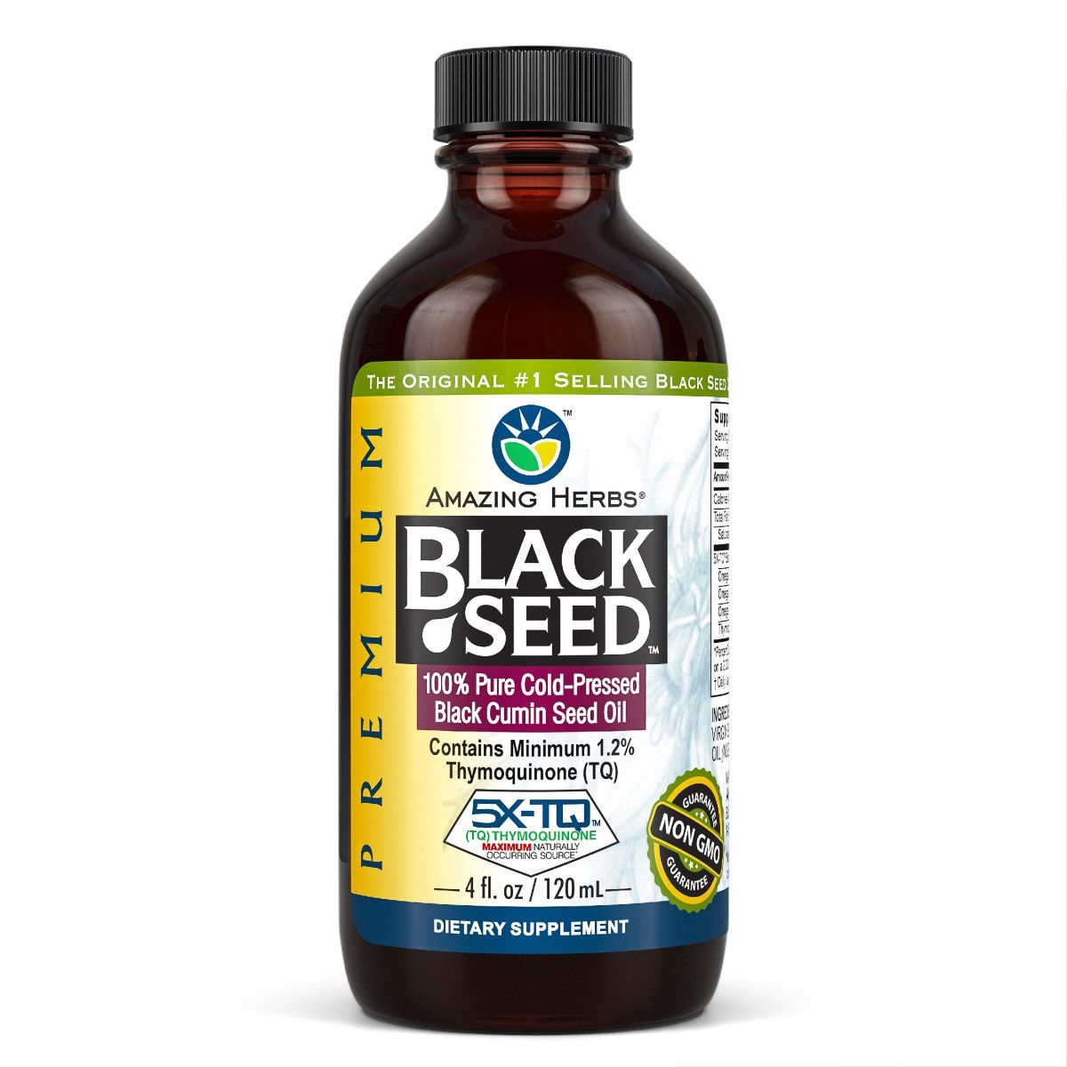 Amazing Herbs - Black Seed Oil - 4 oz