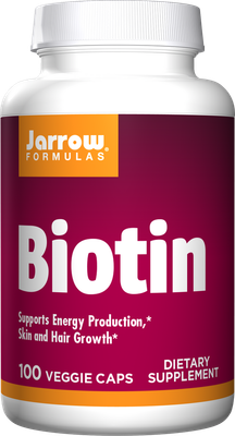 Jarrow - Biotin 5 000 mcg - 100 Capsules