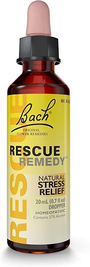 Bach Flower Remedies - Rescue Remedy Natural Stress Relief - 20 ml