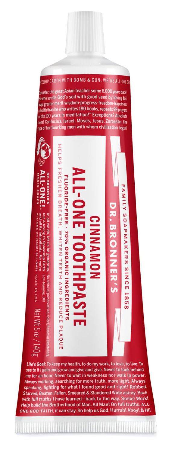 Dr Bronners - Cinnamon Toothpaste - 5 oz