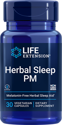 Life Extension - Herbal Sleep Pm - 30 Veg Capsules