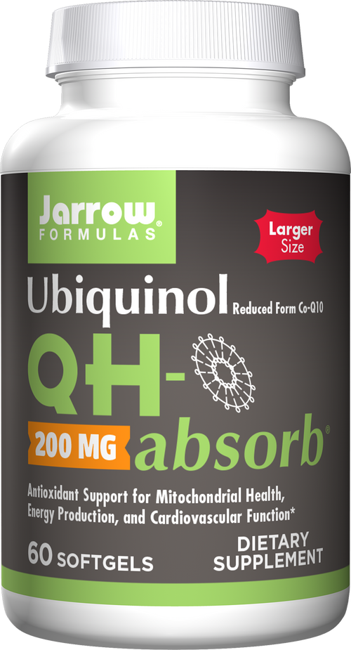 Jarrow - Ubiquinol Qh-Absorb 200 mg - 60 Softgels
