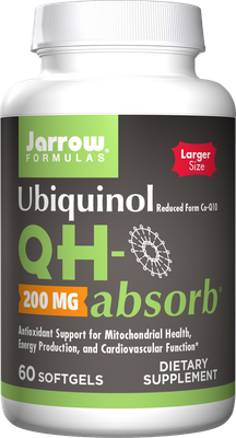 Jarrow - Ubiquinol Qh-Absorb 200 mg - 60 Softgels