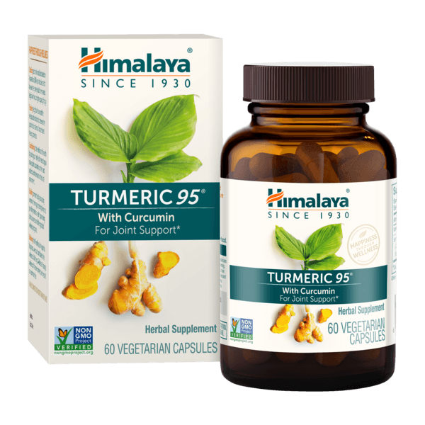 Himalaya - Turmeric 95 With Curcumin - 60 Veg Capsules