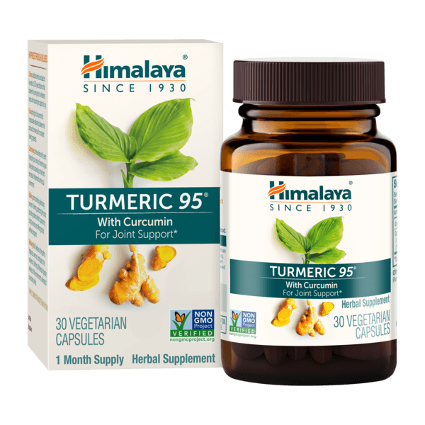 Himalaya - Turmeric 95 With Curcumin 600mg - 30 Veg Capsules