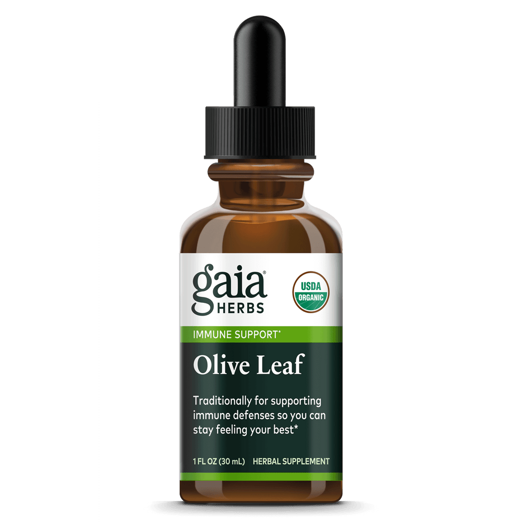 Gaia Herbs - Olive Leaf - 1 oz